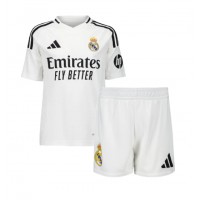 Real Madrid Arda Guler #15 Heimtrikotsatz Kinder 2024-25 Kurzarm (+ Kurze Hosen)